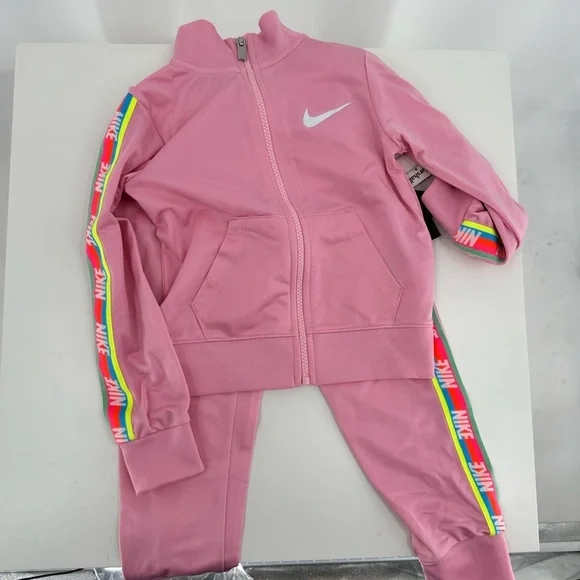 Nike Matching Sets Nike Girls Track Suit Sweatpants Set Pink